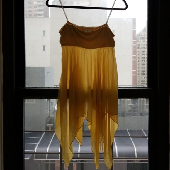 Nicole Miller Silk Gold Festival Shirt - Picture 3 of 5